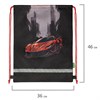 Мешок для обуви BRAUBERG KIDS, с петлей, светоотражающая полоса, 46х36 см, Red car, 272392 - фото 3946664