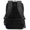 Рюкзак HEIKKI HIGH TECH (ХЕЙКИ) с отделением для ноутбука, USB-порт, черный, 46x30x10 см, 272588 - фото 3946812