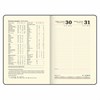 Ежедневник датированный 2025, А5, 138x213 мм, BRAUBERG "Cayman", под кожу, черный/коричневый, 115770 - фото 3948233