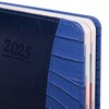 Ежедневник датированный 2025 А5 148х218 мм GALANT "Combi Contract", под кожу, темно-синий, 115711 - фото 4037757