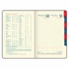 Ежедневник датированный 2025 А5 148х218 мм GALANT "Combi Contract", под кожу, темно-синий, 115711 - фото 4037979