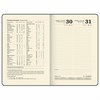 Ежедневник датированный 2025, А5, 151х213 мм, BRAUBERG "Note", под кожу, держатель для ручки, резинка-фиксатор, серый, 115933 - фото 4040464