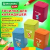 Точилка BRAUBERG KIDS "Монстрик", с контейнером, корпус ассорти, 271946 - фото 4040606