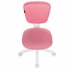 Кресло детское BRABIX "Joy MG-204W", без подлокотников, пластик белый, ткань TW, розовое, 533011 - фото 4154126