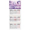 Календарь квартальный на 2025 г., 3 блока, 3 гребня, с бегунком, мелованная бумага, BRAUBERG, "Фантастический мир", 116137 - фото 4476918