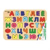 Рамка-вкладыш деревянная развивающая "Русский алфавит", 30х20 см, BRAUBERG KIDS, 665253 - фото 4825458