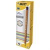 Карандаш чернографитный BIC, 1 шт., "Evolution Stripes", HB, с ластиком, корпус ассорти, 8960342 - фото 4982493