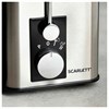 Соковыжималка SCARLETT SC-JE50S53, 1000 Вт, стакан 0,6 л, емкость жмыха 1 л, пластик, сталь/черный - фото 4982957