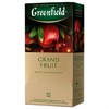 Чай GREENFIELD "Grand Fruit" черный с гранатом, гибискусом, розмарином, 25 пакетиков в конвертах по 1,5 г - фото 4983038