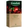 Чай GREENFIELD "Grand Fruit" черный с гранатом, гибискусом, розмарином, 25 пакетиков в конвертах по 1,5 г - фото 4983039