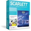 Весы напольные SCARLETT SC-BS33E022, электронные, вес до 180 кг, квадратные, стекло, звездное небо - фото 4983570