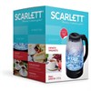 Чайник SCARLETT SC-EK27G11, 1,7 л, 2200 Вт, закрытый нагревательный элемент, стекло, черный - фото 4983629