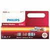 Батарейки алкалиновые "мизинчиковые" КОМПЛЕКТ 12 шт., PHILIPS Power Alkaline, ААА (LR03, 15А), блистер, Б0064681 - фото 4983713