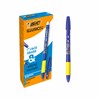 Ручка стираемая гелевая с грипом BIC "Gelocity Illusion", СИНЯЯ, корпус синий, линия 0,3 мм, 516518 - фото 4984028