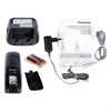 Радиотелефон PANASONIC KX-TG1611RUH, память 50 номеров, АОН, повтор, часы/будильник, серый - фото 5197967