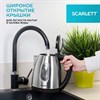 Чайник SCARLETT SC-EK21S88, 1,8 л, 2200 Вт, закрытый нагревательный элемент, стальной - фото 5198636