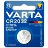 Батарейка 1 шт., VARTA ELECTRONICS, CR2032, литиевая, блистер, 6032101401 - фото 5372933