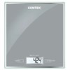 Весы кухонные CENTEK CT-2462 SILVER, электронный дисплей, max вес 5 кг, тарокомпенсация, стекло, CT-2462 Silver - фото 5417755