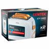 Тостер CENTEK CT-1420, 750 Вт, 2 тоста, 7 режимов, пластик, белый - фото 5417964