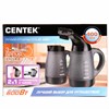 Отпариватель ручной CENTEK CT-2381 с функцией чайника, 600 Вт, пар 15 г/мин, резервуар 0,4 л, 1 режим, черный - фото 5417990