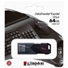 Флеш-диск 64GB KINGSTON DataTraveler Exodia Onyx, разъем USB 3.2, черный, DTXON/64GB - фото 5502228