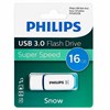 Флеш-диск 16GB PHILIPS SNOW, разъем USB 3.0, синий, FM16FD75B/97 - фото 5502240