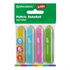 Ластики фигурные BRAUBERG KIDS "Карандашики", НАБОР 4 ШТУКИ, пакет, 271996 - фото 5639791