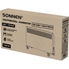 Обогреватель-конвектор SONNEN TEPLO-15, 1500 Вт, Х-образный нагревательный элемент, черный, сделано в России, 457628 - фото 5734312