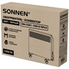 Обогреватель-конвектор SONNEN TEPLO-10, 1000 Вт, Х-образный нагревательный элемент, черный, сделано в России, 457627 - фото 5734315