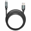 Кабель BOLD USB-Type-C, 1 м, 3А, SMARTBUY толстый, для быстрой зарядки и передачи данных, черный, 18102, 3112BOLD-BLACK - фото 5775260