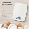 Весы кухонные BQ (БИ-КЬЮ) KS1006, электронный дисплей, максимальный вес 5 кг, тарокомпенсация, пластик, 86191523 - фото 5777767