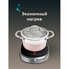 Настольная индукционная плита BQ (БИ-КЬЮ) HP121SS, 2400 Вт, 6 программ, электронное управление, серая, 86189881 - фото 5777779