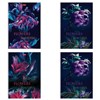 Тетрадь А4 96 л., HATBER, гребень, клетка, обложка картон, "Beautiful flowers" (микс в спайке), 086261, 96Т4В1гр - фото 6016606