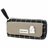 Пенал мягкий BRAUBERG, 1 отделение, карман на липучке, значок, 22х10х6 см, Black checkered, 273579 - фото 6034379