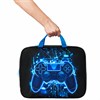 Папка на молнии с ручками BRAUBERG KIDS А4, 1 отделение, полиэстер, 80 мм, Digital gamepad, 273316 - фото 6034668