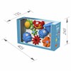 Игрушки для ванны в наборе, пластиковые, 6 шт., НОРДПЛАСТ, 741 - фото 6135360