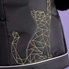 Рюкзак GRIZZLY школьный, анатомическая спинка, 2 отделения, для девочек, "GOLD CAT", 38х28х18 см, RG-563-2/1 - фото 6147969