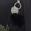 Рюкзак GRIZZLY школьный, анатомическая спинка, 2 отделения, для девочек, "GOLD CAT", 38х28х18 см, RG-563-2/1 - фото 6148024