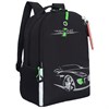 Рюкзак GRIZZLY школьный, жёсткая спинка, 2 отделения, для мальчиков, "RACING SPEED", 38х29х16 см, RB-551-4/1 - фото 6154048