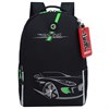Рюкзак GRIZZLY школьный, жёсткая спинка, 2 отделения, для мальчиков, "RACING SPEED", 38х29х16 см, RB-551-4/1 - фото 6154067