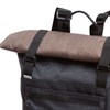 Рюкзак GRIZZLY, карман-антивор, с клапаном, трансформируемый объем, "ROLLTOP", 42х29х11 см, RQL-315-1/2 - фото 6154322