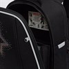 Ранец GRIZZLY анатомическая спинка, с брелоком, для девочек, "STARS", 36х29х18 см, RAf-592-4/3 - фото 6154404
