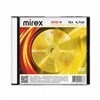 Диск DVD-R MIREX, 4,7 ГБ, 16x, Slim Case, 1 штука, UL130003A1S - фото 6154446