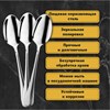 Набор столовых приборов STANDARD 18 шт., 6 персон серебристый нержавеющая сталь, гофрокартон, DASWERK, 881141, 609074 - фото 6154563