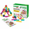 Магнитный конструктор MAGNETIC STICKS, 72 магнитные детали, BRAUBERG KIDS, 665722 - фото 6167212