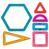 Магнитный конструктор MAGNETIC BLOCKS, 100 деталей, 2 колесные базы, карусель, BRAUBERG KIDS, 665720 - фото 6167222