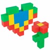 Магнитный конструктор MAGNETIC CUBES "КУБИЧЕСКИЙ", 72 магнитных кубика, BRAUBERG KIDS, 665724 - фото 6167253