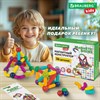 Магнитный конструктор MAGNETIC STICKS, 36 магнитных деталей, BRAUBERG KIDS, 665721 - фото 6167310
