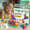 Магнитный конструктор MAGNETIC CUBES "КУБИЧЕСКИЙ", 72 магнитных кубика, BRAUBERG KIDS, 665724 - фото 6167316