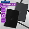 Тетрадь А4, 96 л., BRAUBERG, гребень, клетка, матовая ламинация, Ритм, (микс в спайке), 405321 - фото 6180793